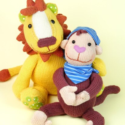 Lille und Löwe Sparset DEUTSCH - knitting pattern