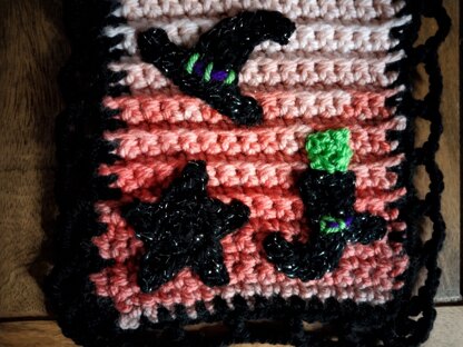 Halloween scarf appliques