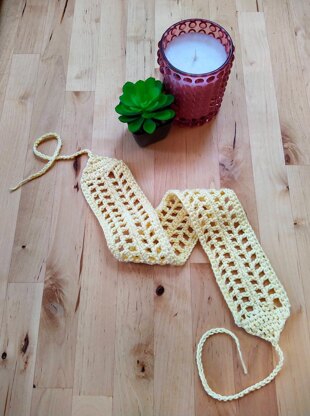 Crochet Pattern - Lattice Headband