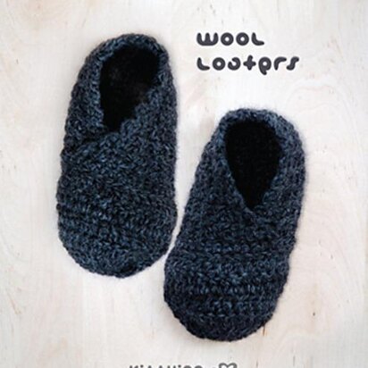 Wool Toddler Loafers Crochet Pattern