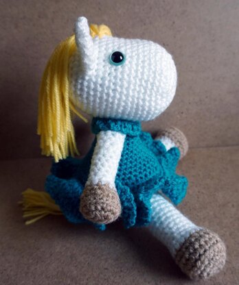 Crochet Pattern for Baby Pony Flaty!