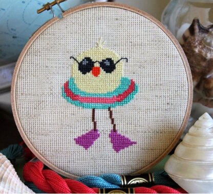 Luhu Stitches Beach Bum Luhu - Downloadable PDF