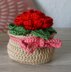 Crochet Pattern Flower in Pot!