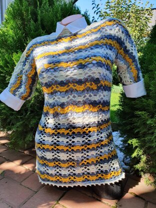 Crochet tunic for all seasons