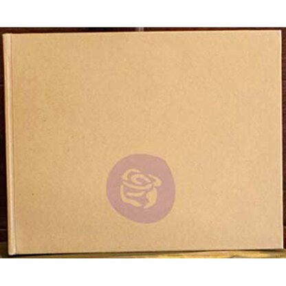 Prima Marketing Prima Memory Hardware Chipboard Album 6"X7.5" - Kraft Short W/6 Pages