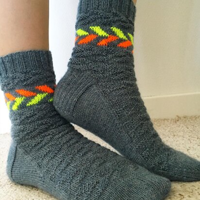 Zigg Zagg Socks