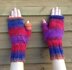 Chunky Rainbow Mittens