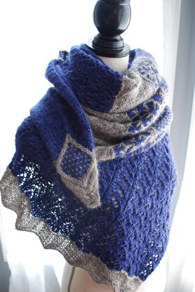 Runaway Star Shawl