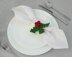 Knitted Holly Napkin Ring