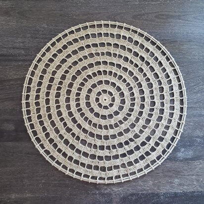 Mandala  “Target” - Crochet Wall Décor