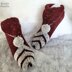 Easy Mitered Square Slippers