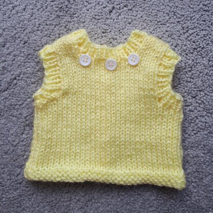 Lemon Top for Doll