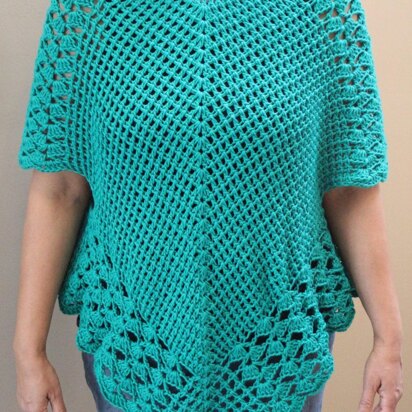 Crochet Poncho Top