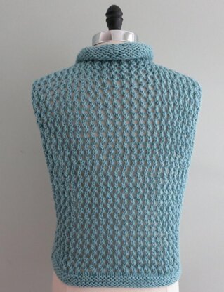 Abigail Cowl Vest Two Worsted