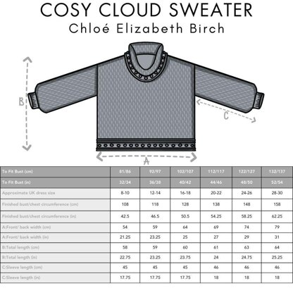 Cosy Cloud simple Oversized Sweater