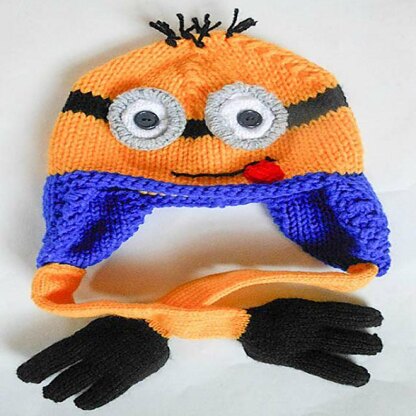 Funny Character Hat Knitted Version