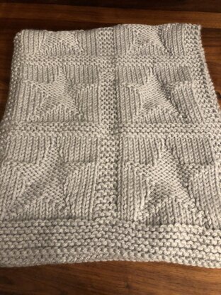 Star baby blanket