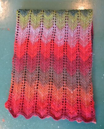 Noro Herringbone Scarf