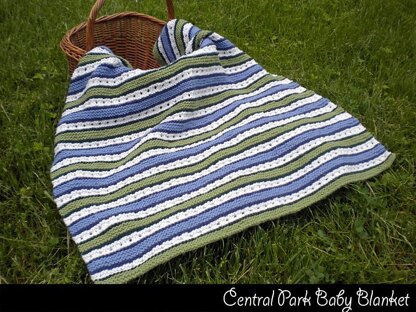 Central Park Baby Blanket