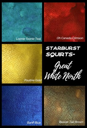 Lindy's Stamp Gang Starburst Squirt Set - Great White North