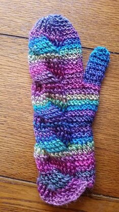 Big Bold Cabled Mittens & Fingerless Gloves