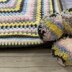 Pom Pom Candy Blanket - for Beginners