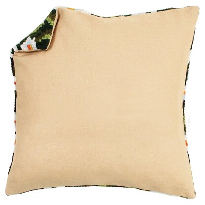 Vervaco Cushion Back without Zipper: Ecru - 45cm x 45cm 