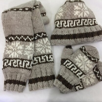 Cowichan-Inspired Hats & Mittens