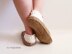 Rustic ballerina slippers