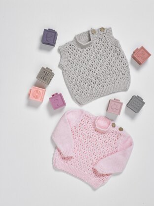 Babies Sweater and Slipover 5105
