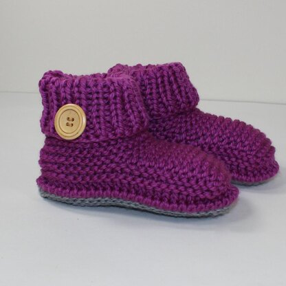 Children's Rib Cuff Boots