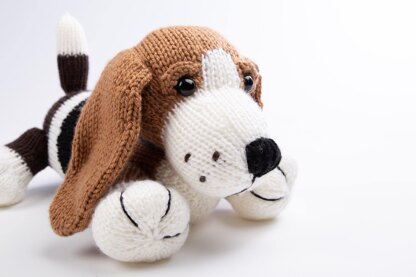 Basset hound 2025 knitting pattern