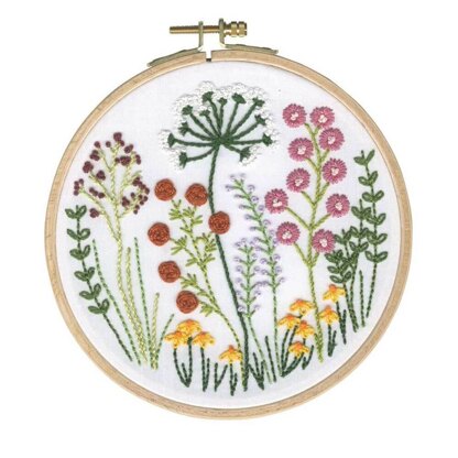 DMC Country Classic Embroidery Kit with Hoop