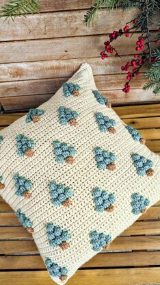 Bobble Trees Pillow