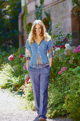 Lacy Waistcoat in Schachenmayr Catania - S7378 - Downloadable PDF