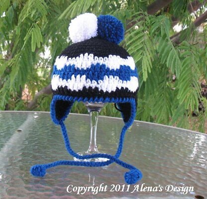 Pom-Pom  Ear-flap  Hat