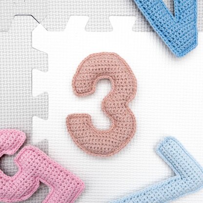 Crochet Numbers Pattern