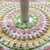 Spring Petals Tree Skirt and Mandala Set