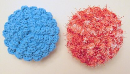 Crochet Flower Face or Dish Scrubby