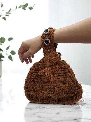 Basketweave Knot Bag Pattern