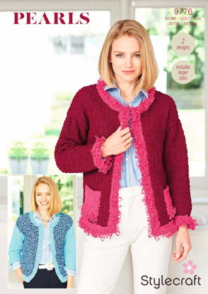 Jackets in Stylecraft Pearls - 9776 - Downloadable PDF