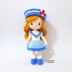 Mermaid, Pirate and Sailor Dress Up Doll