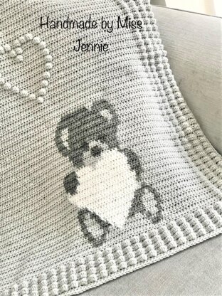 TEDDYBEAR BABY BLANKET