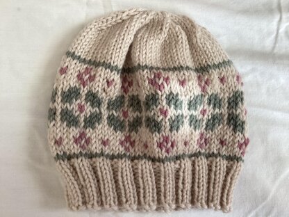 The Girls’ Collection beanie hat pattern