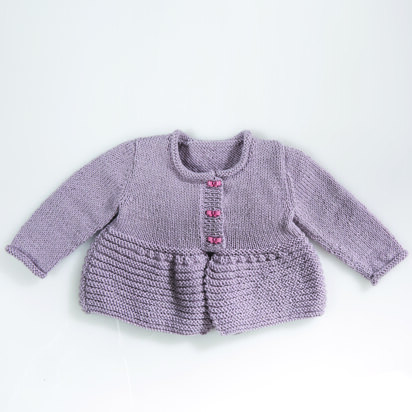 Babies Jacket in Bergere de France Ideal - 60437-09 - Downloadable PDF