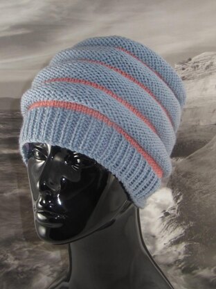 Stripe Beehive Hat