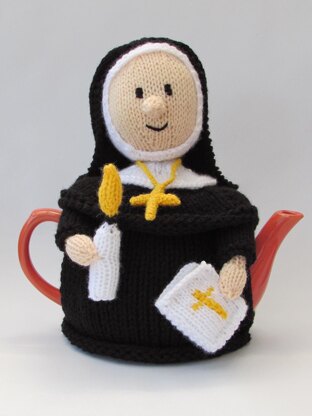 Catholic nun tea cosy