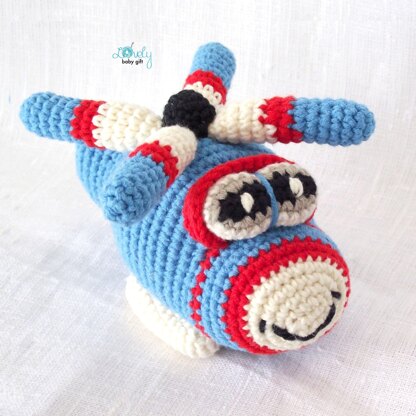 Helicopter Tiny Toy Amigurumi Crochet Pattern