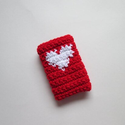 Stitch Red Smartphone Cover (Crochet Version)
