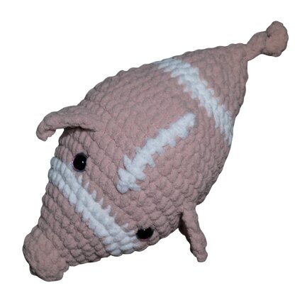Pigskin Football Amigurumi